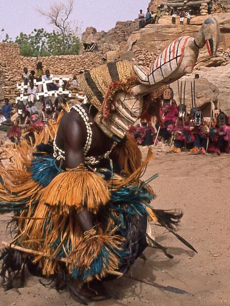 D:\DataFoto\Dia's - Reizen\1998-04-04 Mali - Burkina Faso\09 Dogonland\03 Maskerdans\Best Of\MaBu1288q.jpg