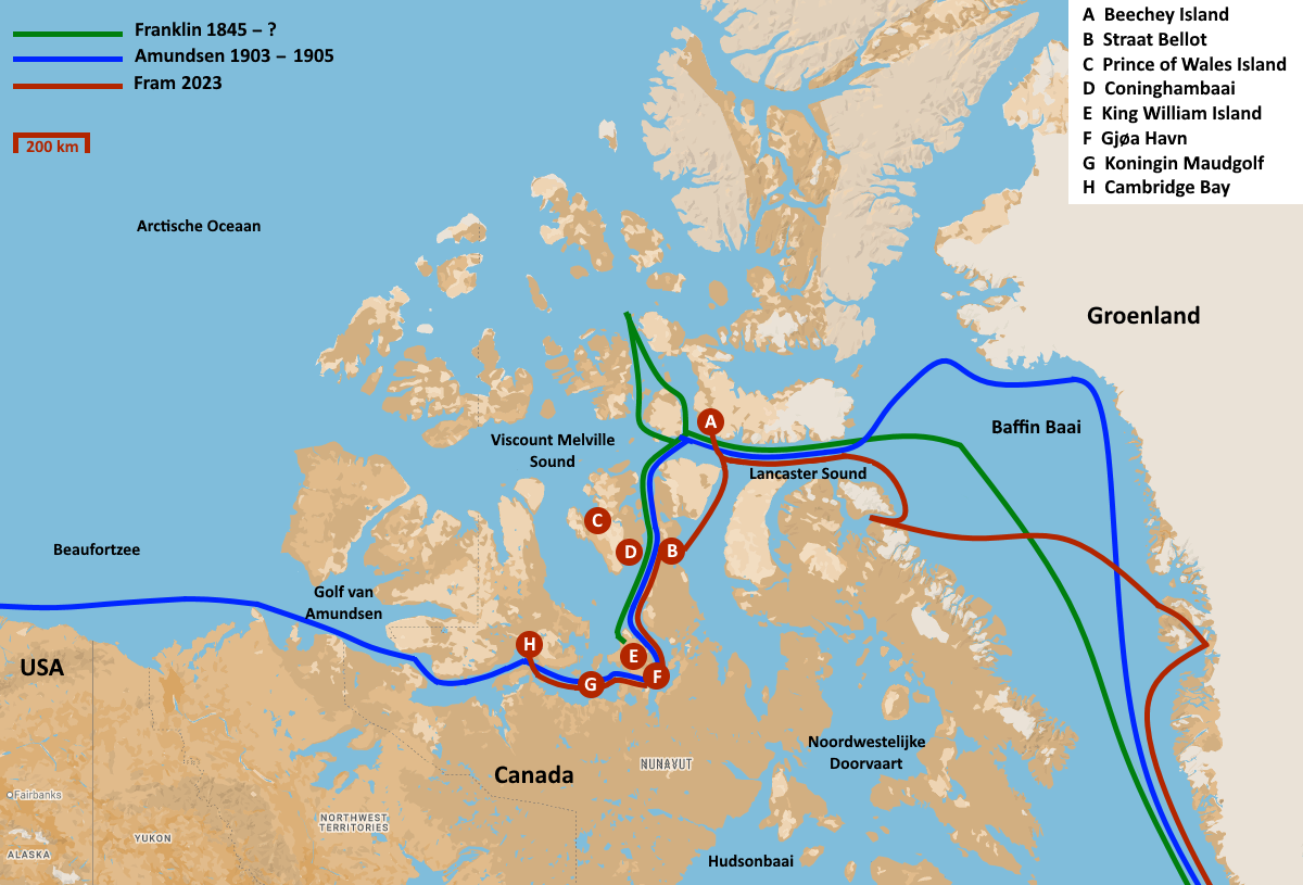 D:\DataReizen\Pacomaja\Ontwikkeling\67 Noordwestelijke Doorvaart\Bronversies\6706 (png) Route Franklin Amundsen Fram.png